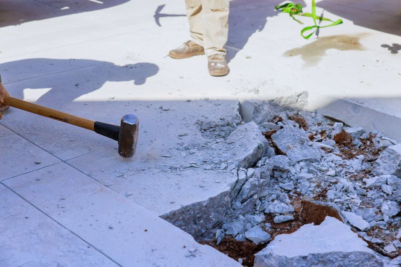 Block Wall Demolition in Bergen County, NJ