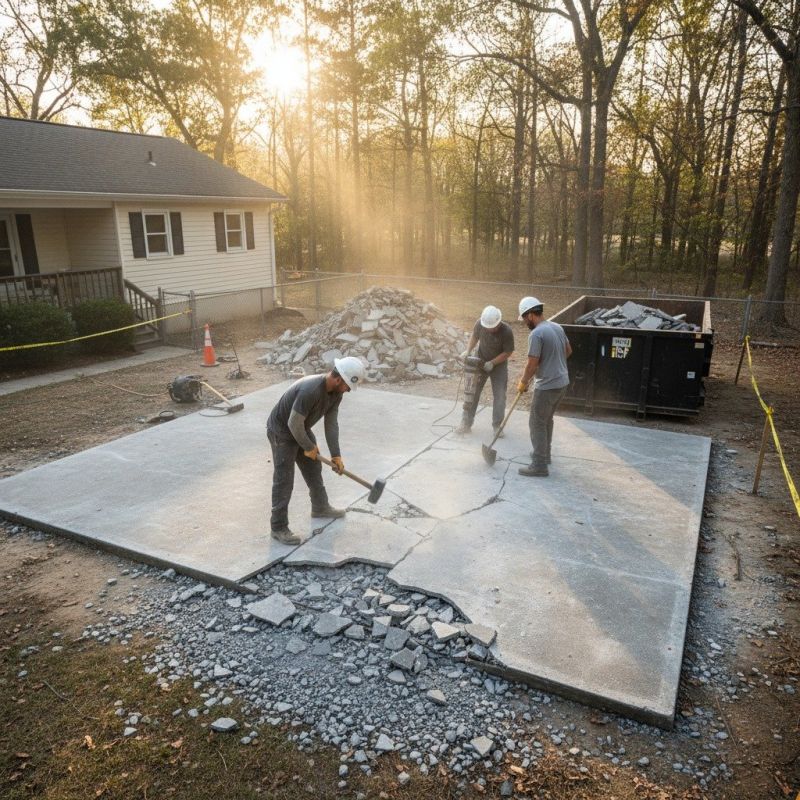 Concrete Pathway Removal in Bergen County, NJ