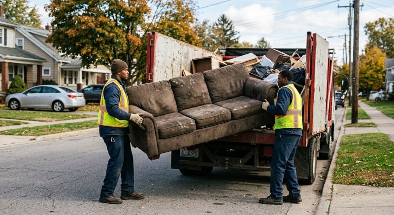 Couch Disposal in Roseville, CA