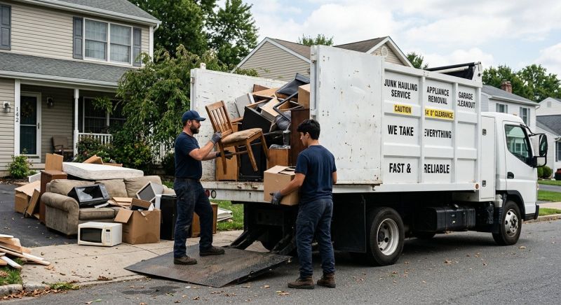 Garage Junk Hauling in Auburn, CA