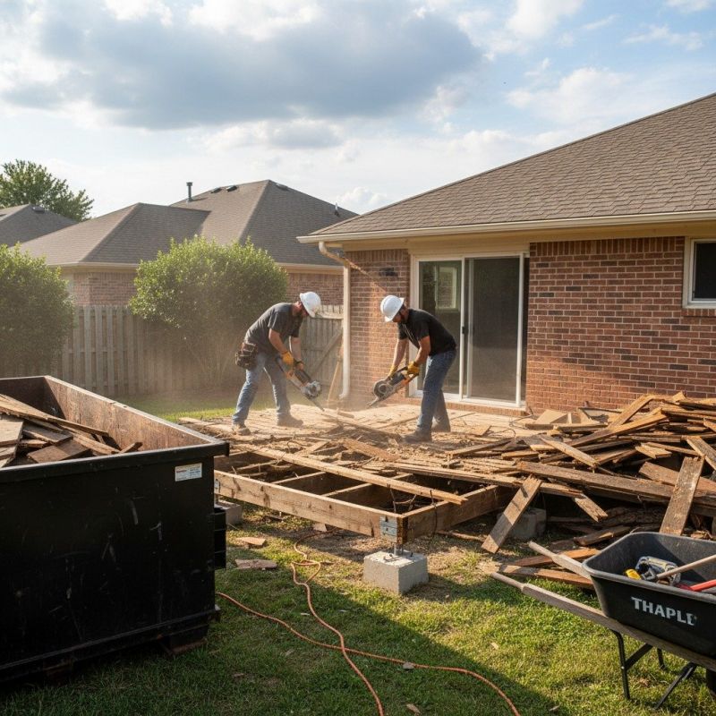 Pool Deck Demolition in Bergen County, NJ
