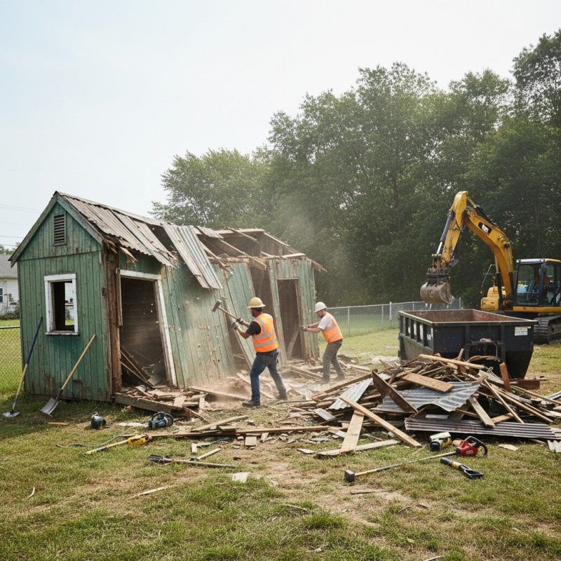 Carport Demolition in Bergen County, NJ