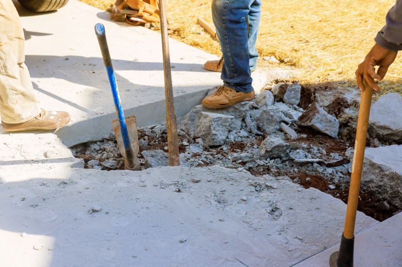 Walkway Demolition in Sacramento, CA